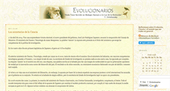 Desktop Screenshot of evolucionarios.blogalia.com