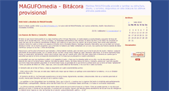 Desktop Screenshot of magufos.blogalia.com