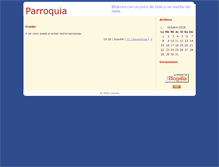 Tablet Screenshot of parroquia.blogalia.com