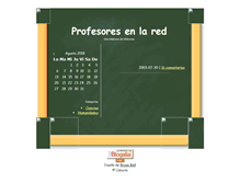 Tablet Screenshot of profes.blogalia.com