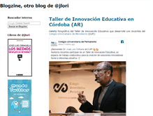 Tablet Screenshot of blogzine.blogalia.com