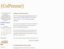 Tablet Screenshot of copensar.blogalia.com