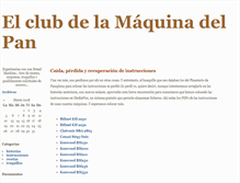 Tablet Screenshot of breadmachine.blogalia.com