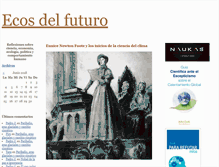 Tablet Screenshot of ecos.blogalia.com