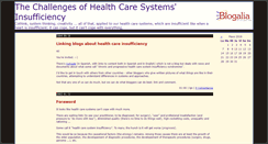 Desktop Screenshot of cothinkhealth.blogalia.com