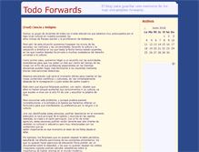 Tablet Screenshot of forward.blogalia.com