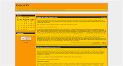 Desktop Screenshot of ciencia15.blogalia.com