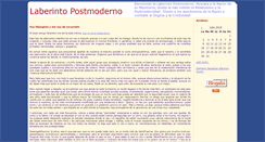 Desktop Screenshot of laberintoposmo.blogalia.com