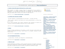 Tablet Screenshot of aficionados.blogalia.com