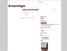 Tablet Screenshot of dreamtiger.blogalia.com