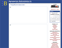 Tablet Screenshot of agrupacionio.blogalia.com