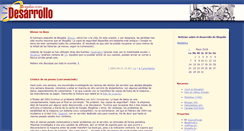 Desktop Screenshot of desarrollo.blogalia.com
