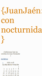 Mobile Screenshot of juanjaen.blogalia.com
